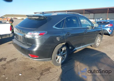 2010 Lexus Rx 350 из США, поврежденный, VIN 2T2ZK1BAXAC010924